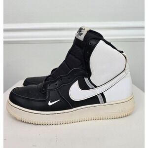 Nike Air Force 1 High '07 LV8 Black White Sneakers Youth 7Y CI2164-010 Women's 8